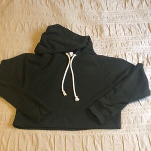 NWOT H&M Forest Green Cropped Sweater